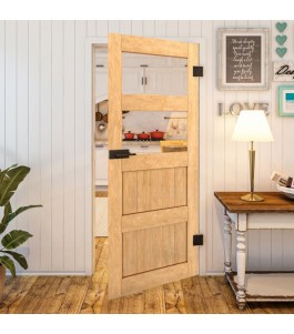 Ganzglastür Country Sonoma Eiche Modell 33 | Glastuershop24