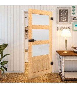 Ganzglastür Country Sonoma Eiche Modell 36 | Glastuershop24