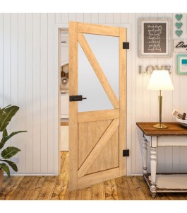 Ganzglastür Country Sonoma Eiche Modell 44 | Glastuershop24