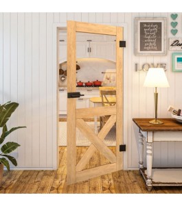Ganzglastür Country Sonoma Eiche Modell 51 | Glastuershop24