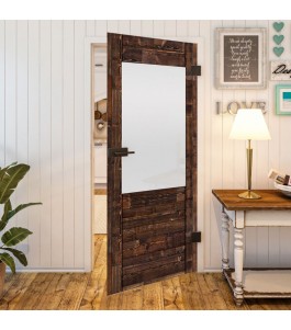 Ganzglastür Country Altholz Astig Modell 14 | Glastuershop24
