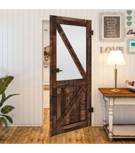 Ganzglastür Country Altholz Astig Modell 43 | Glastuershop24