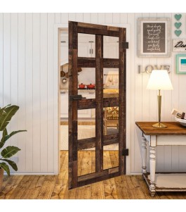 Ganzglastür Country Altholz Astig Modell 63 | Glastuershop24
