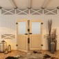 Ganzglastür – Country Sonoma Eiche Modell 24