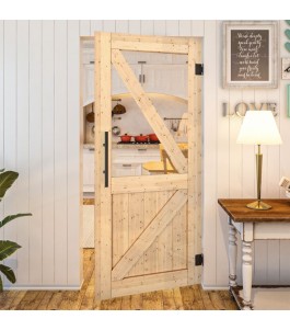 Pendeltür Country Astkiefer Modell 42 – Glastuershop24
