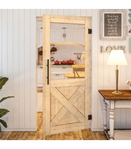 Pendeltür - Country Astkiefer Modell 52 | Glastuershop24