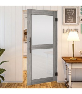 Pendeltür Country Graueiche Modell 23 – Glastuershop24