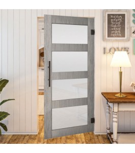 Pendeltür - Country Graueiche Modell 35 | Glastuershop24