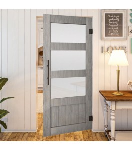 Pendeltür Country Graueiche Modell 36 – Glastuershop24