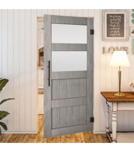 Pendeltür Country Graueiche Modell 37 – Glastuershop24