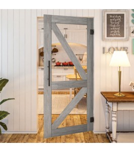 Pendeltür – Country Graueiche Modell 41 | Glastuershop24