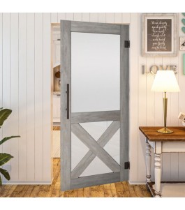 Pendeltür - Country Graueiche Modell 53 | Glastuershop24