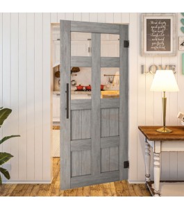 Pendeltür Country Graueiche Modell 62 | Glastuershop24