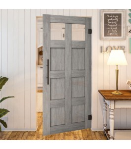 Pendeltür Country Graueiche Modell 63 – Glastuershop24