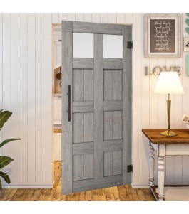 Pendeltür - Country Graueiche Modell 66 | Glastuershop24