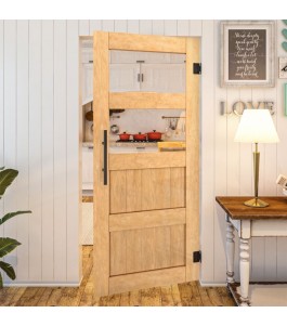 Pendeltür Country Sonoma Eiche Modell 33 – Glastuershop24