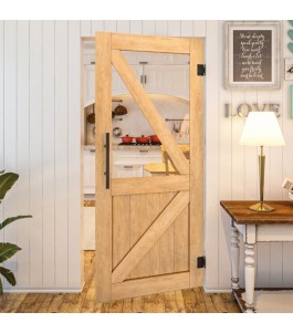 Pendeltür - Country Sonoma Eiche Modell 42 | Glastuershop24