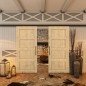 Glasschiebetür BLACK-LINE - Country Astkiefer Modell 30 Glasschiebetür BLACK-LINE - Country Astkiefer Modell 30