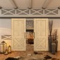 Glasschiebetür BLACK-LINE - Country Astkiefer Modell 50 Glasschiebetür BLACK-LINE - Country Astkiefer Modell 50
