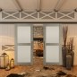 Glasschiebetür BLACK-LINE - Country Graueiche Modell 23 Glasschiebetür BLACK-LINE - Country Graueiche Modell 23