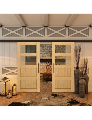 Glasschiebetür BLACK-LINE - Country Sonoma | Glastuershop24