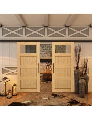 Glasschiebetür BLACK-LINE - Country Sonoma | Glastuershop24