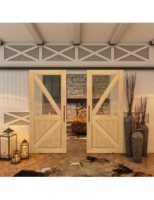 Glasschiebetür BLACK-LINE - Country Sonoma | Glastuershop24
