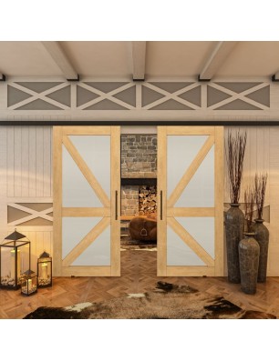 Glasschiebetür BLACK-LINE - Country Sonoma | Glastuershop24