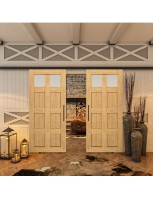 Glasschiebetür BLACK-LINE - Country Sonoma | Glastuershop24