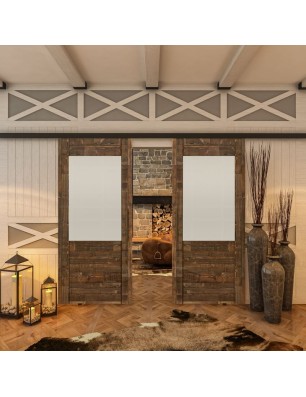 Glasschiebetür BLACK-LINE - Country Altholz | Glastuershop24