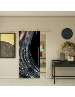 Glasschiebetür PIPE-LINE - Fotoprint Model 33 | Glastuershop24