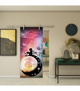 Glasschiebetür PIPE-LINE - Fotoprint Modell 105 | Glastuershop24
