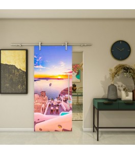 Glasschiebetür PIPE-LINE - Fotoprint Modell 125 | Glastuershop24