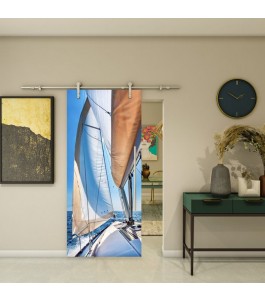 Glasschiebetür PIPE-LINE - Fotoprint Model 137 | Glastuershop24