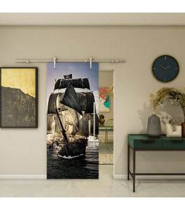 Glasschiebetür PIPE-LINE - Fotoprint Model 140 | Glastuershop24