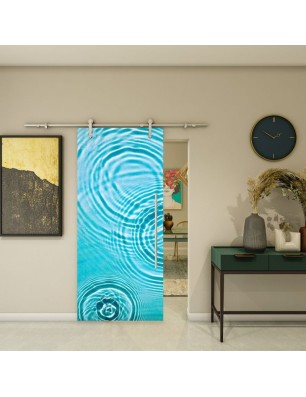 Glasschiebetür PIPE-LINE - Fotoprint Modell 145 | Glastuershop24
