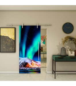 Glasschiebetür PIPE-LINE - Fotoprint Modell 151 | Glastuershop24
