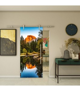 Glasschiebetür PIPE-LINE - Fotoprint Modell 160 | Glastuershop24