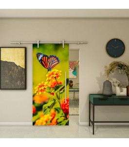 Glasschiebetür PIPE-LINE - Fotoprint Modell 167 | Glastuershop24