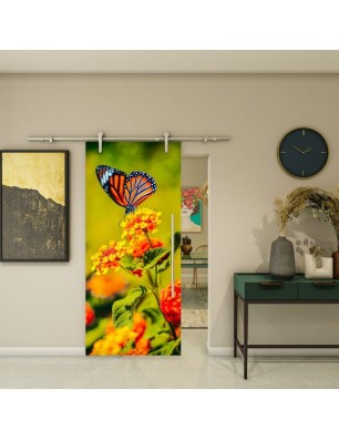 Glasschiebetür PIPE-LINE - Fotoprint Modell 167 | Glastuershop24