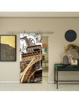 Glasschiebetür PIPE-LINE - Fotoprint Modell 211 | Glastuershop24