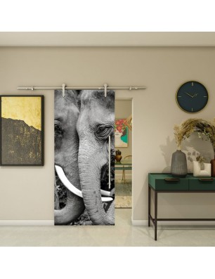 Glasschiebetür PIPE-LINE - Fotoprint Modell 222 | Glastuershop24
