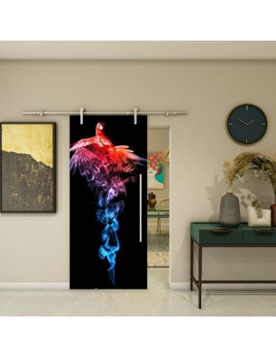 Glasschiebetür PIPE-LINE - Fotoprint Modell 235 | Glastuershop24