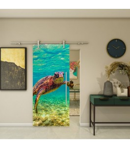 Glasschiebetür PIPE-LINE - Fotoprint Modell 288 | Glastuershop24
