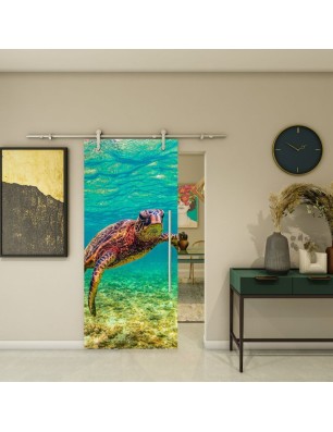 Glasschiebetür PIPE-LINE - Fotoprint Modell 288 | Glastuershop24