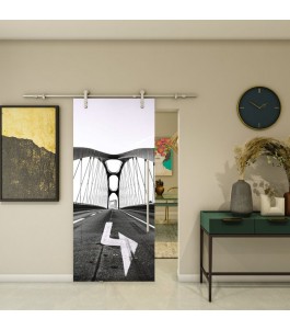 Glasschiebetür PIPE-LINE - Fotoprint Model 330 | Glastuershop24