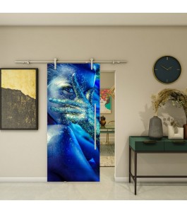 Glasschiebetür PIPE-LINE - Fotoprint Modell 351 | Glastuershop24