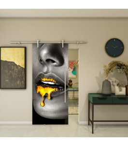 Glasschiebetür PIPE-LINE - Fotoprint Modell 352 | Glastuershop24
