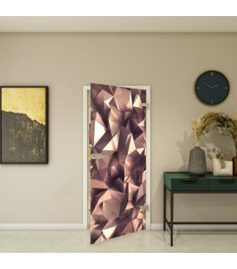 Ganzglastür Fotoprint Modell 4 mit Abstraktmotiv | Glastuershop24
