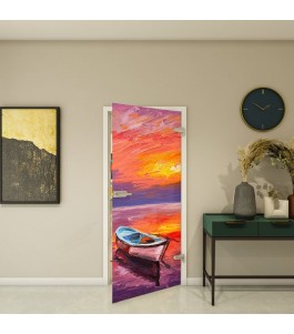 Fotoprint Modell 23 als Ganzglastür | Glastuershop24